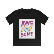Load image into Gallery viewer, "Awesome Rainbow" Kids Softstyle Tee