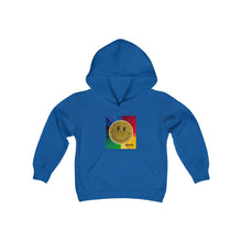 Load image into Gallery viewer, "Smile Preppy" Youth Heavy Blend Hooded Sweatshirt