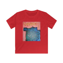 Load image into Gallery viewer, ABSTRACT TEE" Custom Art Design Kids Softstyle Tee