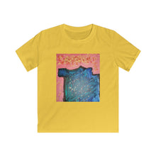 Load image into Gallery viewer, ABSTRACT TEE" Custom Art Design Kids Softstyle Tee