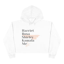 Load image into Gallery viewer, "Harriett and Me" Womens Crop Hoodie