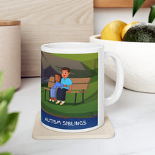 Load image into Gallery viewer, Autism Siblings Ceramic Mug 11oz
