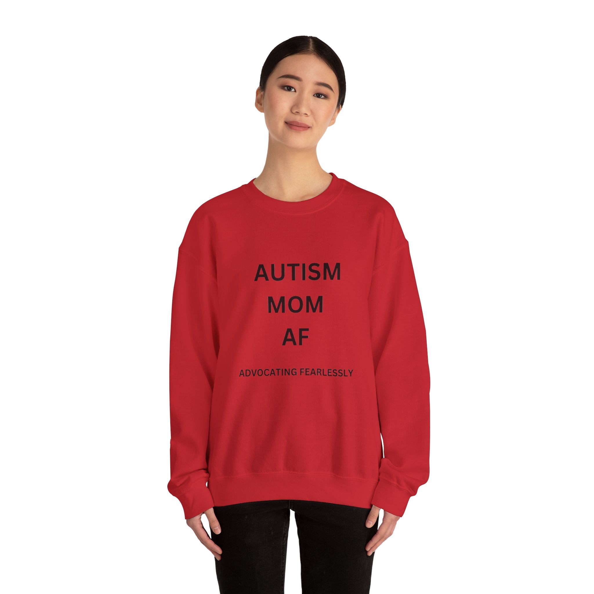 AUTISM MOM AF - Fearless Sweatshirt - Heavy Blend™ Crewneck