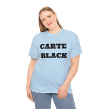 Load image into Gallery viewer, &quot;CARTE BLACK&quot; Tee Unisex Heavy Cotton
