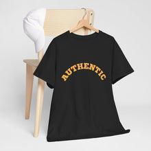 Load image into Gallery viewer, AUTHENTIC Yellow Text Unisex Heavy Cotton Tee Autism Collection
