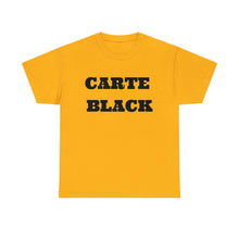 Load image into Gallery viewer, &quot;CARTE BLACK&quot; Tee Unisex Heavy Cotton
