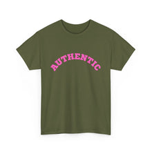 Load image into Gallery viewer, AUTHENTIC Pink Text Unisex Heavy Cotton Tee Autism Collection
