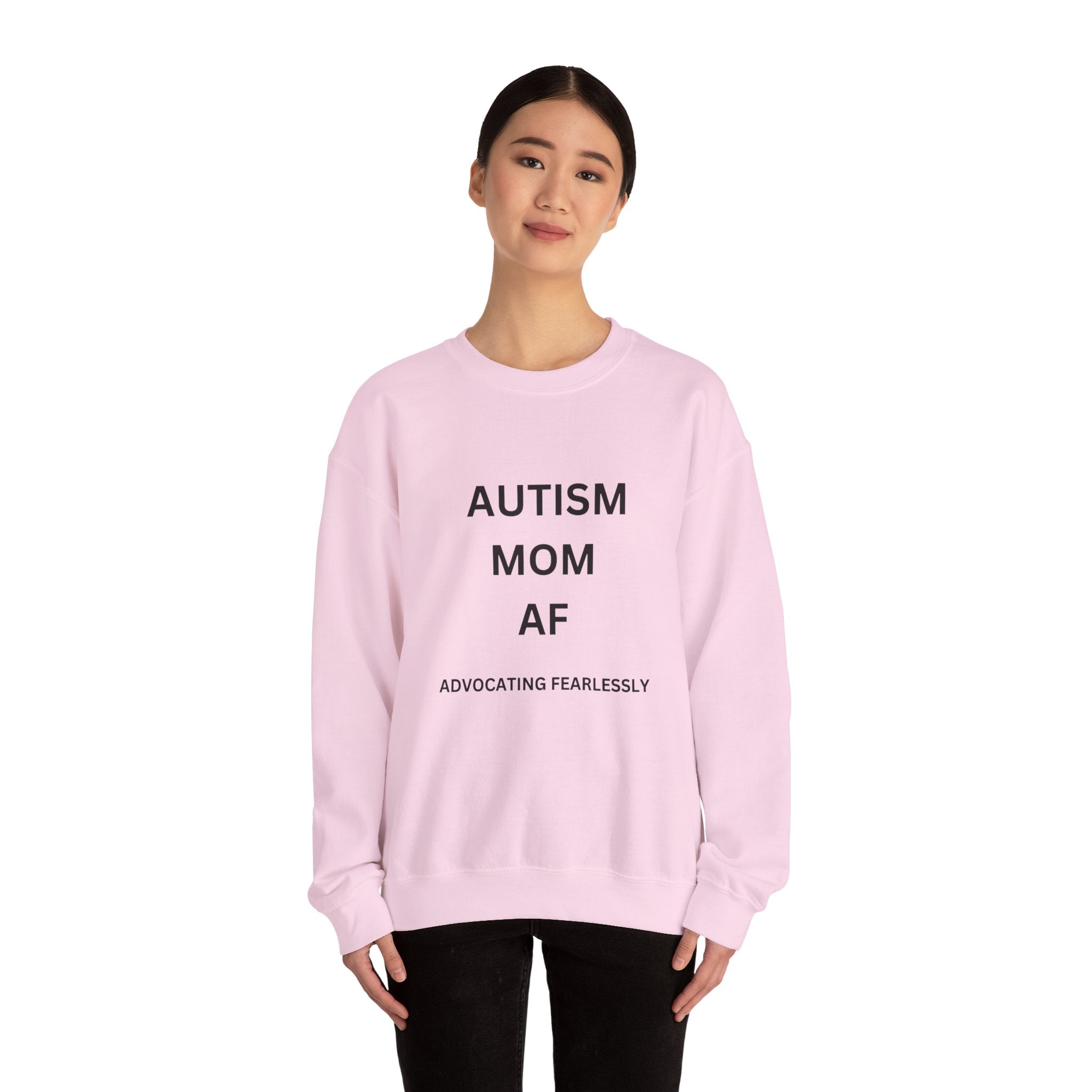 AUTISM MOM AF - Fearless Sweatshirt - Heavy Blend™ Crewneck