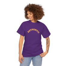 Load image into Gallery viewer, AUTHENTIC Yellow Text Unisex Heavy Cotton Tee Autism Collection
