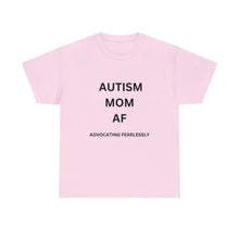 Load image into Gallery viewer, &quot;AUTISM MOM AF&quot; Womens Heavy Cotton Tee
