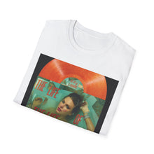 Load image into Gallery viewer, Retro Vinyl Themed Showgirl Vibes Unisex T-Shirt, Music Lover Gift, Casual Wear, Gift for Her, Vintage Style Tee

