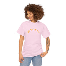 Load image into Gallery viewer, AUTHENTIC Yellow Text Unisex Heavy Cotton Tee Autism Collection
