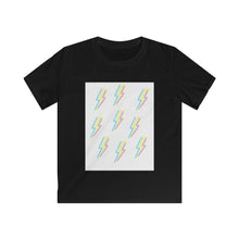 Load image into Gallery viewer, Lightning Strikes Again&quot; Kids Softstyle Tee
