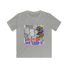 Load image into Gallery viewer, &quot;AUTISM MATTERS&quot; - Kids Softstyle Tee
